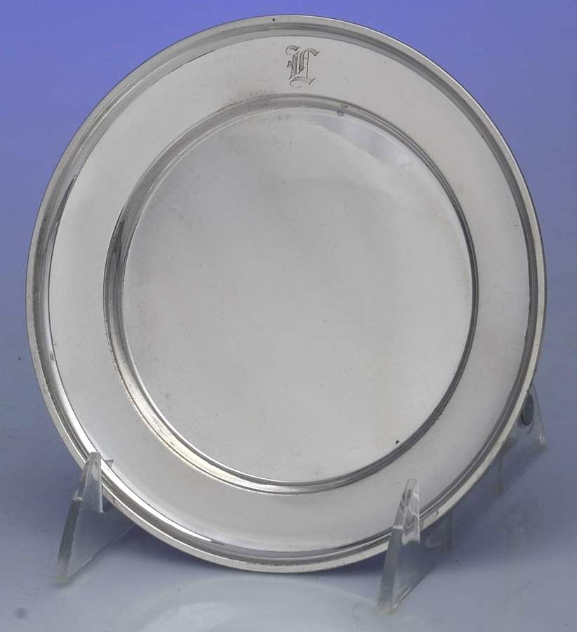 333 (Sterling, Hollowware) Bread Plate by Manchester-1