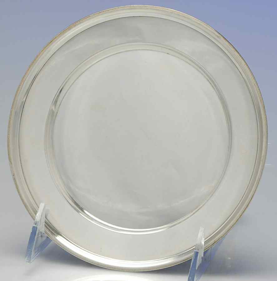 333 (Sterling, Hollowware) Bread Plate by Manchester-1
