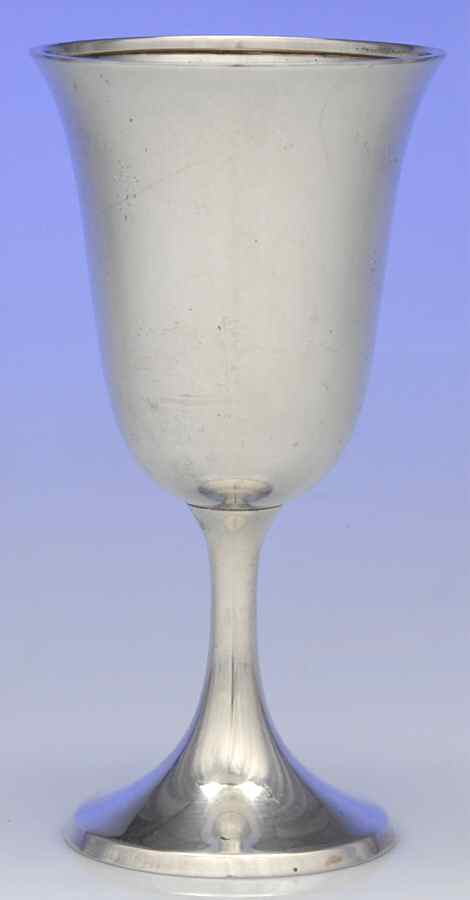 822 (Sterling, Hollowware) Water Goblet by Manchester-1