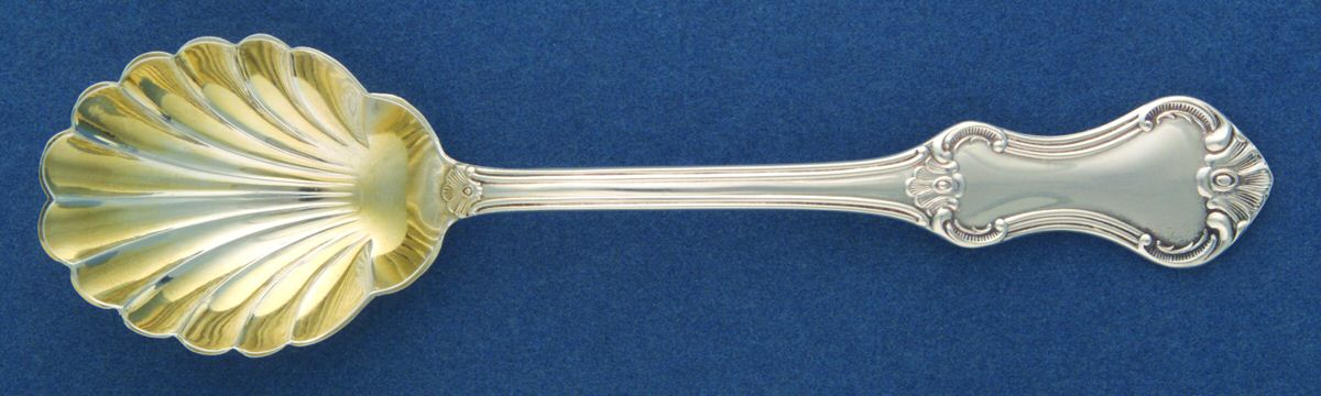 Mxm2 (Silverplate) Sugar Shell Spoon by Mema-1