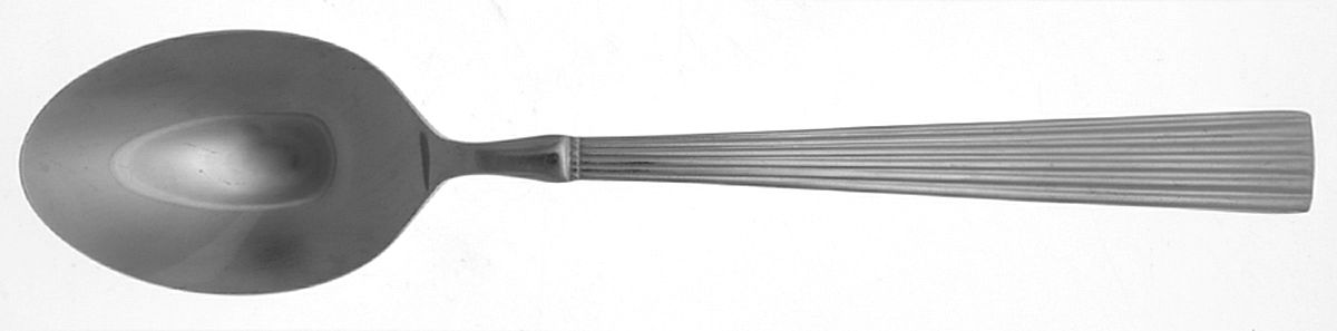 Vanya (Stainless) Place/Oval Soup Spoon by Martha Stewart Flatw-1