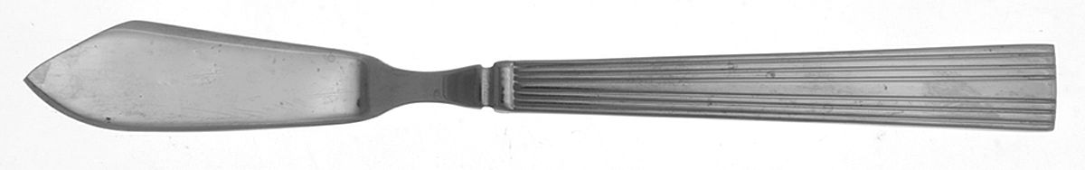 Vanya (Stainless) Flat Handle Master Butter Knife by Martha Stewart Flatw-1
