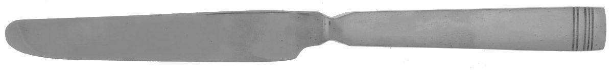 Sharkey (Stainless) New French Solid Knife by Martha Stewart Flatw-1