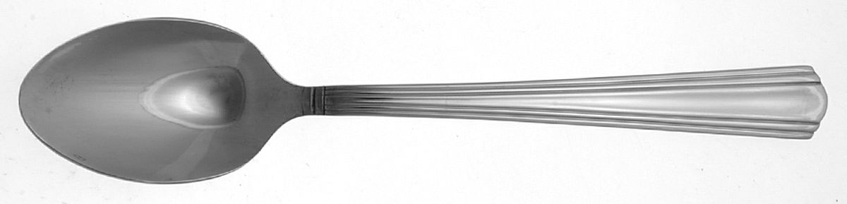 Metropolis (Stainless) Place/Oval Soup Spoon by Martha Stewart Flatw-1