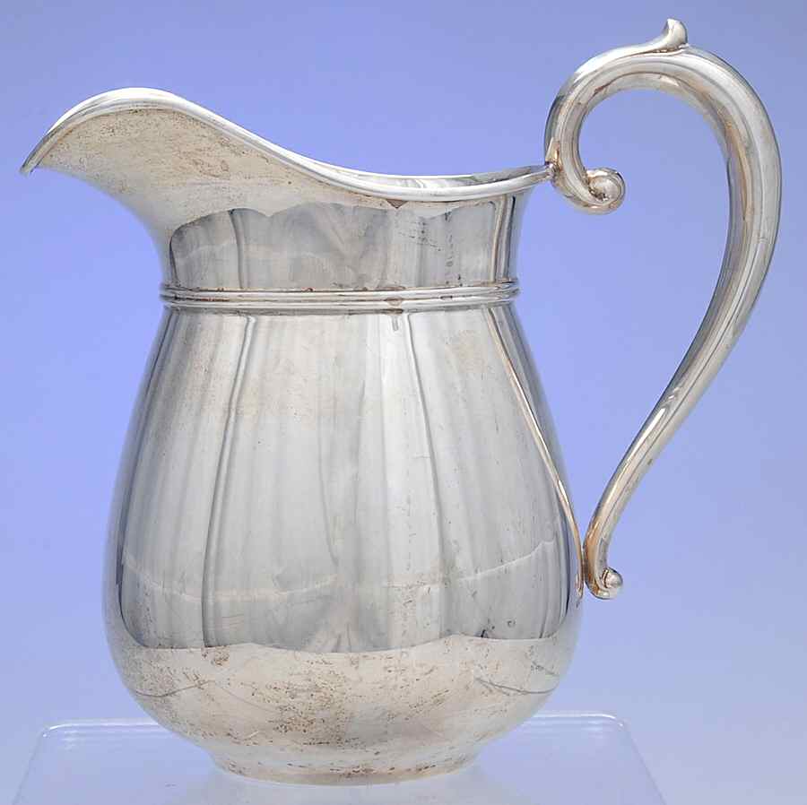 1009 (Sterling Hollowware) Sterling Water Pitcher by Manchester-1
