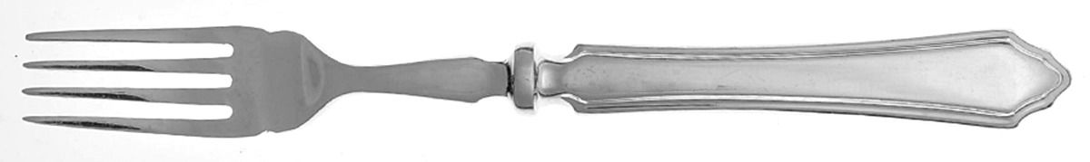Pembury(Silverplate) Individual Solid Fish Fork by Mappin & Webb-1