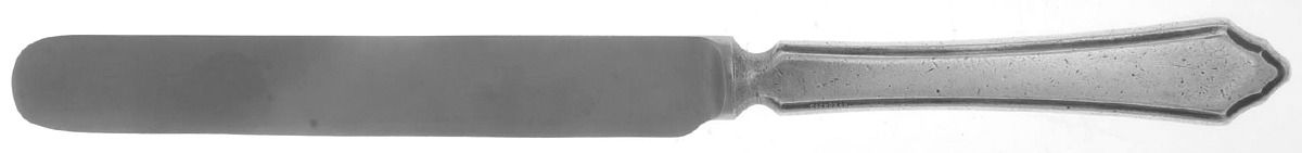 Pembury(Silverplate) Blunt Hollow Knife by Mappin & Webb-1