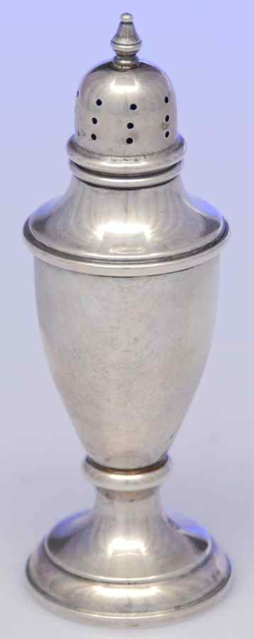 66 (Sterling, Hollowware) Pepper Shaker by Michael C Fina-1