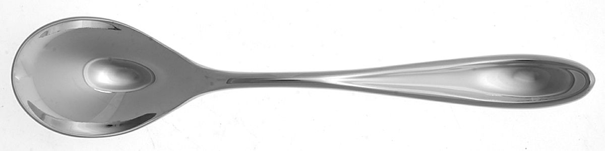 Forma (Stainless) Place/Oval Soup Spoon by Mepra-1