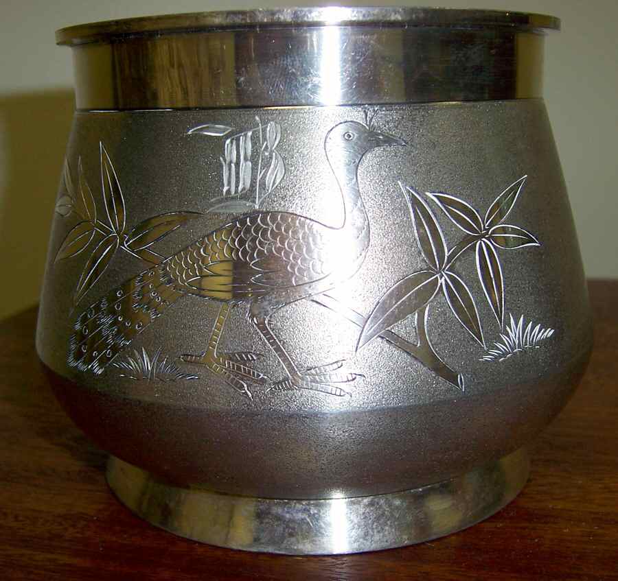 1890 (Silverplate, Hollowware) Sugar Bowl No Lid by Meriden Britannia -1