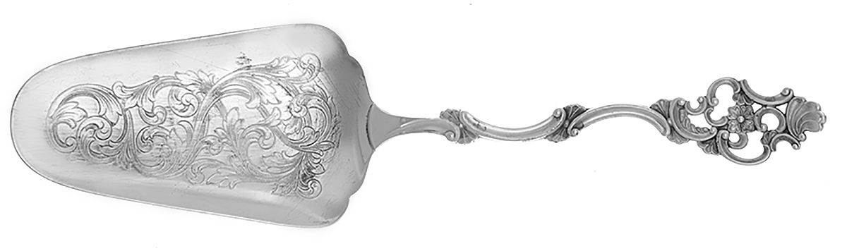 408 (Sterling) Solid Pastry Server by T H Marthinsen Silver-1