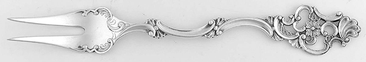 408 (Sterling) Lemon Fork by T H Marthinsen Silver-1