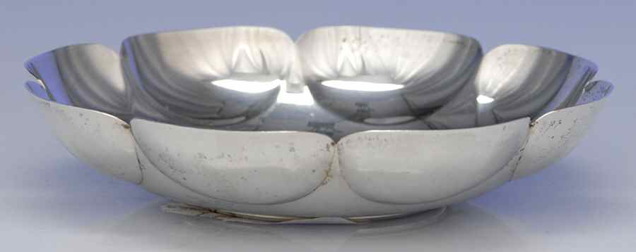 204 (Sterling, Hollowware) 5" Bon Bon Bowl by M Fred Hirsch-1