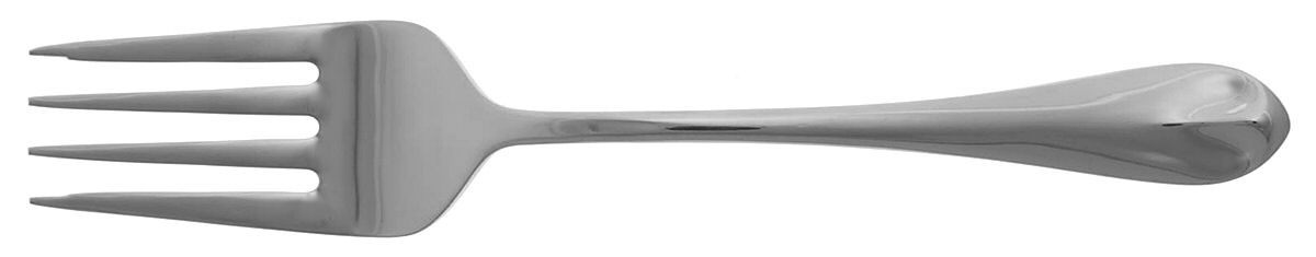 Chloe (Stainless) Large Solid Cold Meat Serving Fork by Mikasa-1