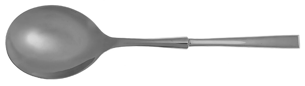 Addison (Stainless) Casserole Spoon with Smooth Stainless Bowl HC by Mikasa-1