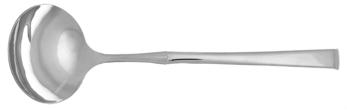 Rockford (Stainless) Gravy Ladle with No Spout Stainless Bowl HC by Mikasa-1