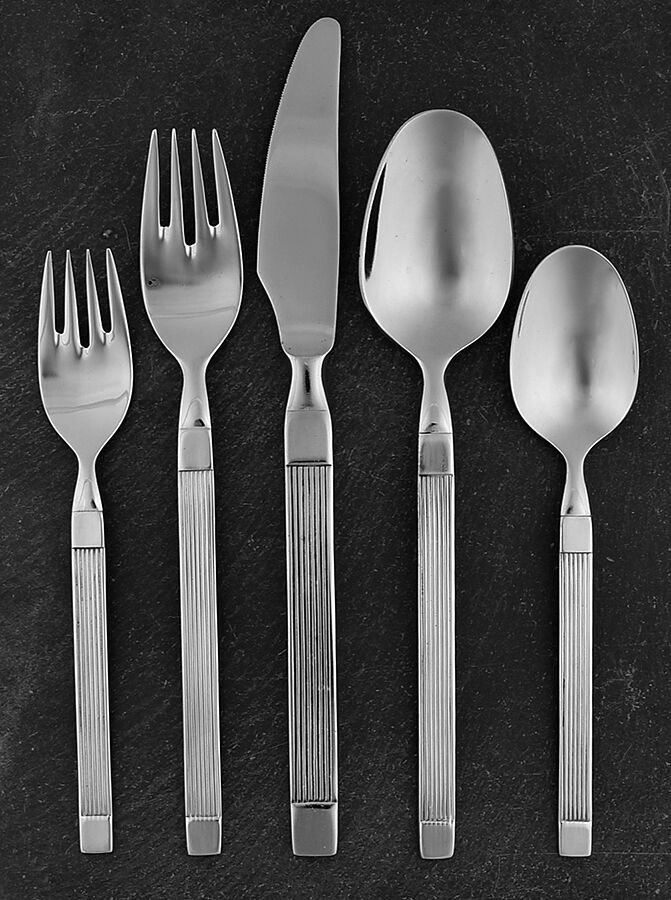 MHO29 (Stainless) 5 Piece Place Setting by Manor House-1