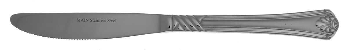 M1N2 (Stainless) Flat Handle Butter Spreader by Main Stainless-1