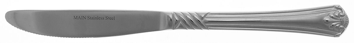 M1N4 (Stainless) Flat Handle Butter Spreader by Main Stainless-1