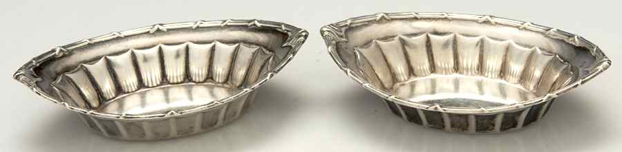 1823 (Sterling, Hollowware) Nut Dish - Set of 2 by Matthews -1