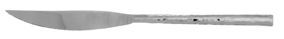 Boulder (Stainless) Steak Knife Individual Hollow, No Serrate HC by Michael Lloyd-1