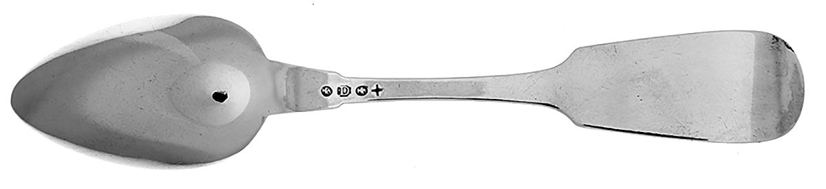 Coin Silver Flatware Teaspoon by M. C. Haight-2
