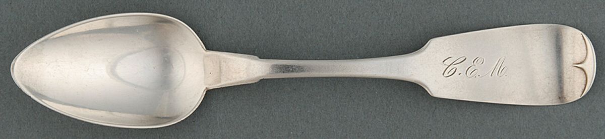 Coin Silver Flatware Teaspoon by M. C. Haight-1