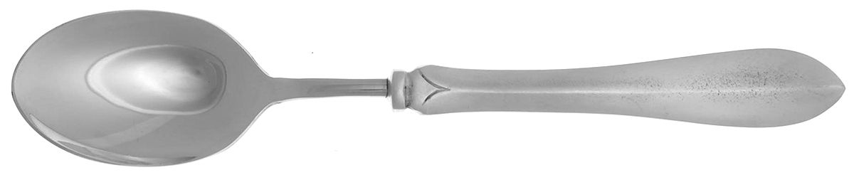 Sofia (Pewter) Place/Oval Soup Spoon by Match Pewter-1
