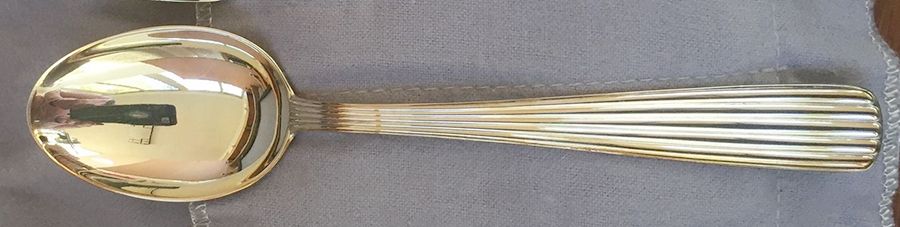 America (Sterling) Place/Oval Soup Spoon by Michael C Fina-1