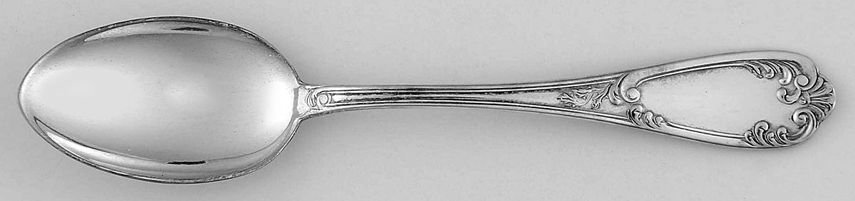 Louis XV (Sterling) Demitasse Spoon by Michael C Fina-1