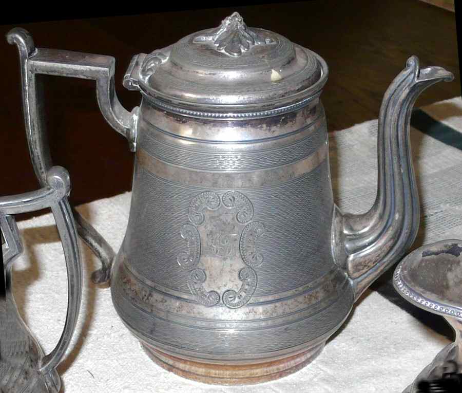 615 (Silverplate, Hollowware) Teapot by Meriden Britannia -1