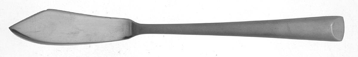 MFS8 (Stainless, Frosted Handle) Flat Handle Master Butter Knife by Martha Stewart Flatw-1