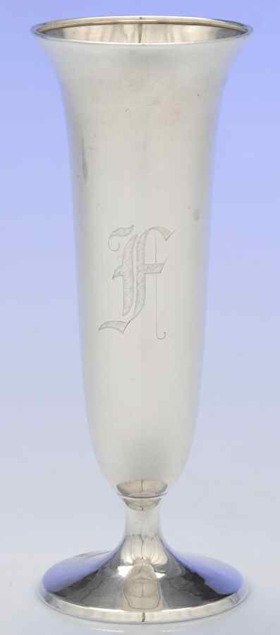 777 (Sterling, Hollowware) 7" Vase by Manchester-1