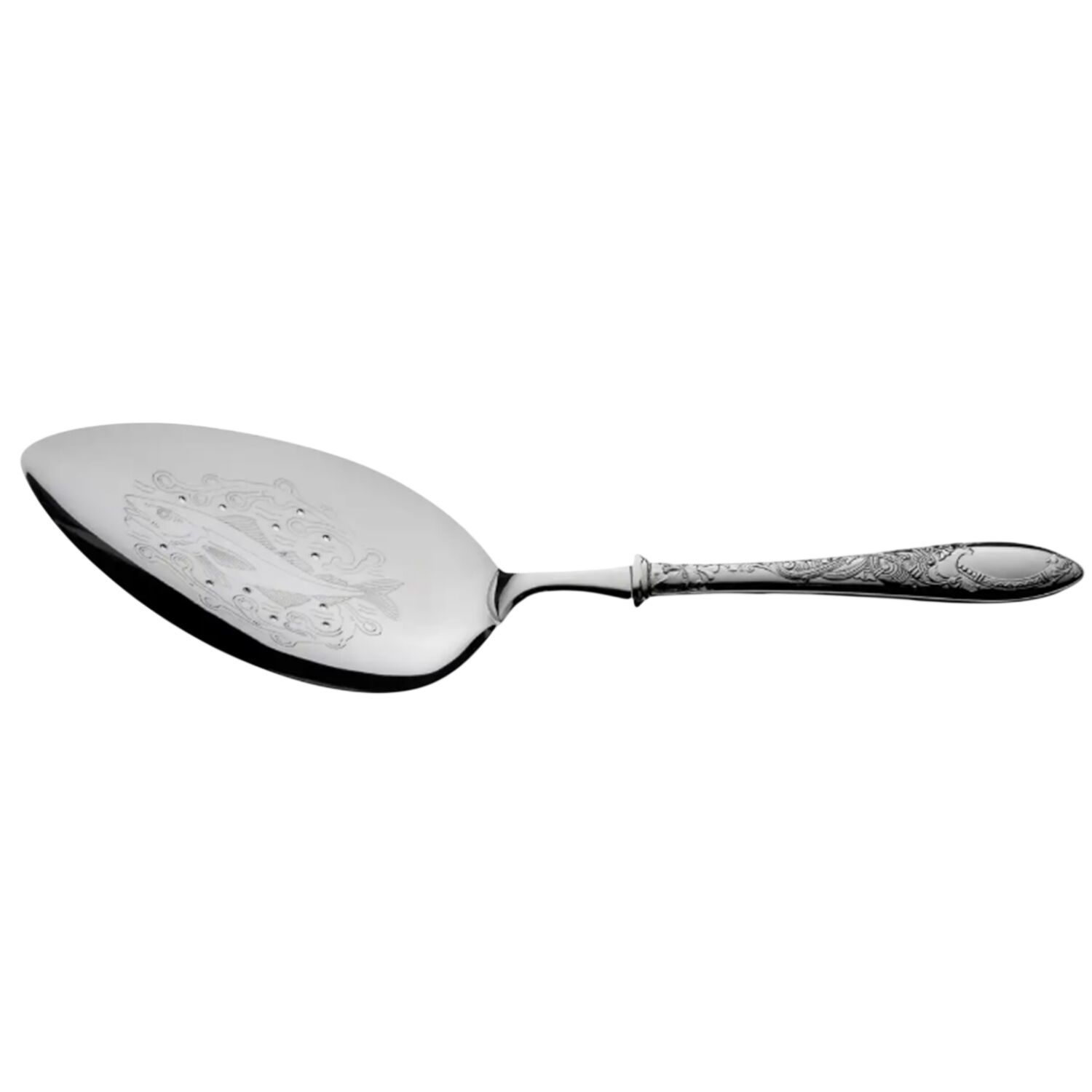 Dragon (Sterling) Salmon Server by T H Marthinsen Silver-1
