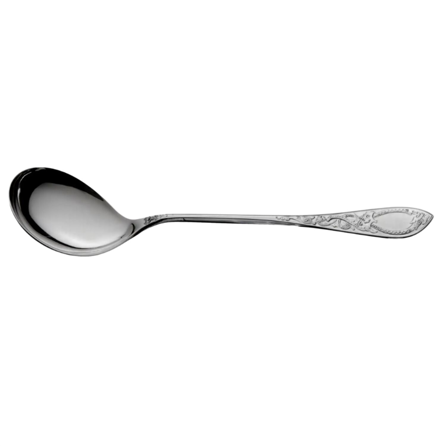 Dragon (Sterling) Solid Compote Serving Spoon by T H Marthinsen Silver-1