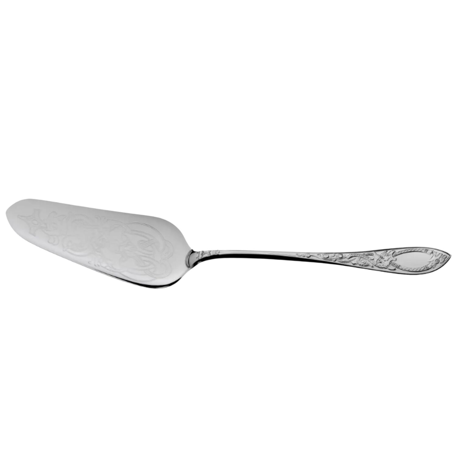 Dragon (Sterling) Cake Server, Solid Piece by T H Marthinsen Silver-1