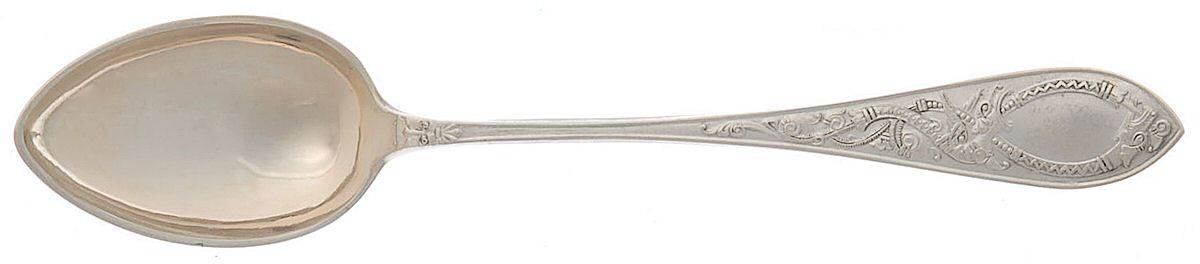 Dragon (Sterling) Five O'Clock Teaspoon by T H Marthinsen Silver-1