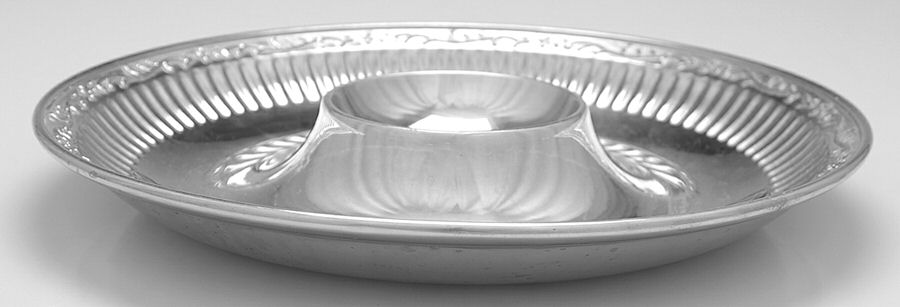 Italian Countryside (Metal Alloy, Hollowware) 1 Piece Chip & Dip by Mikasa-1