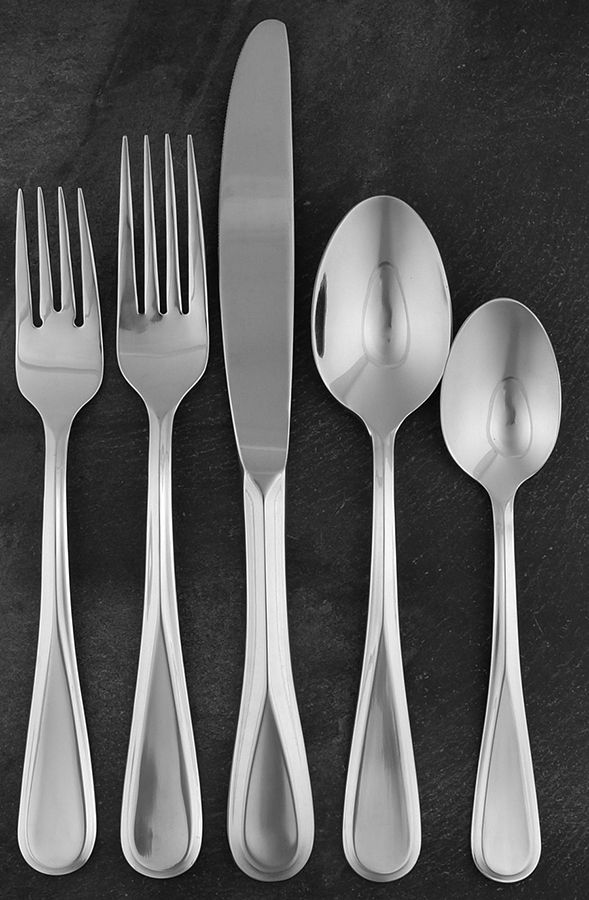Bravo (Stainless) 5 Piece Place Setting by Mikasa-1