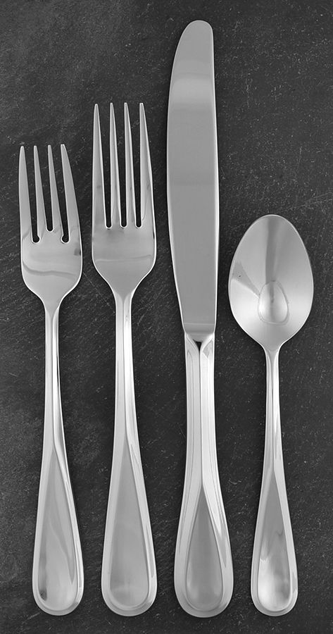 Bravo (Stainless) 4 Piece Place Setting by Mikasa-1