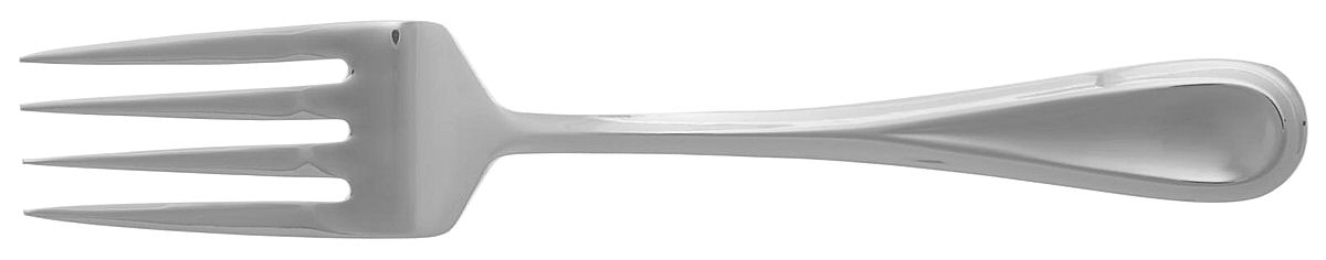 Bravo (Stainless) Medium Solid Cold Meat Serving Fork by Mikasa-1