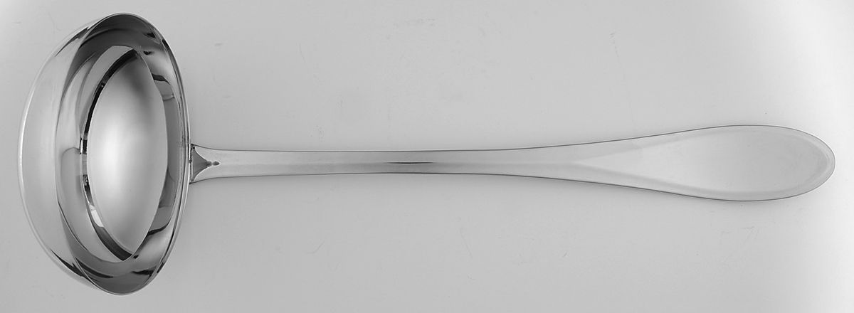 Bravo (Stainless) Solid Soup Ladle by Mikasa-1