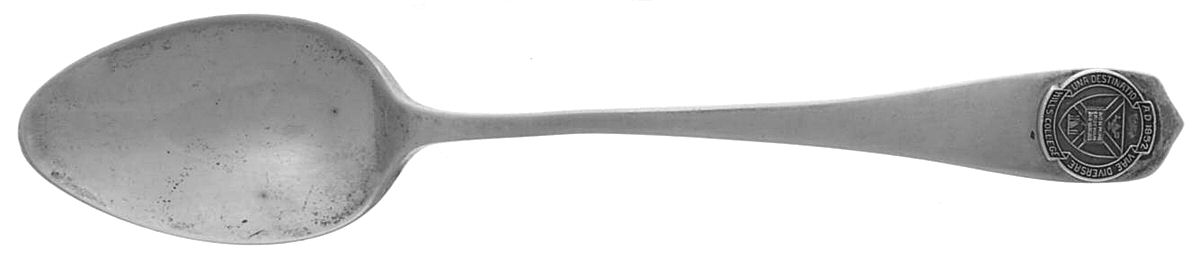 States & Cities Souvenir Spoons(Sterling) California Demitasse Spoon by Manchester-1