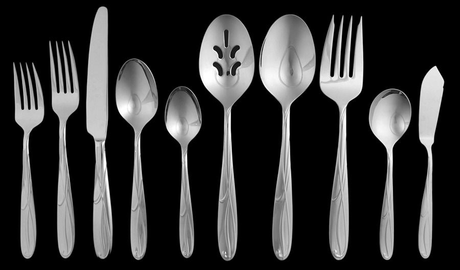 Cocoa Blossom (Stainless) 65 Piece Set by Mikasa-1