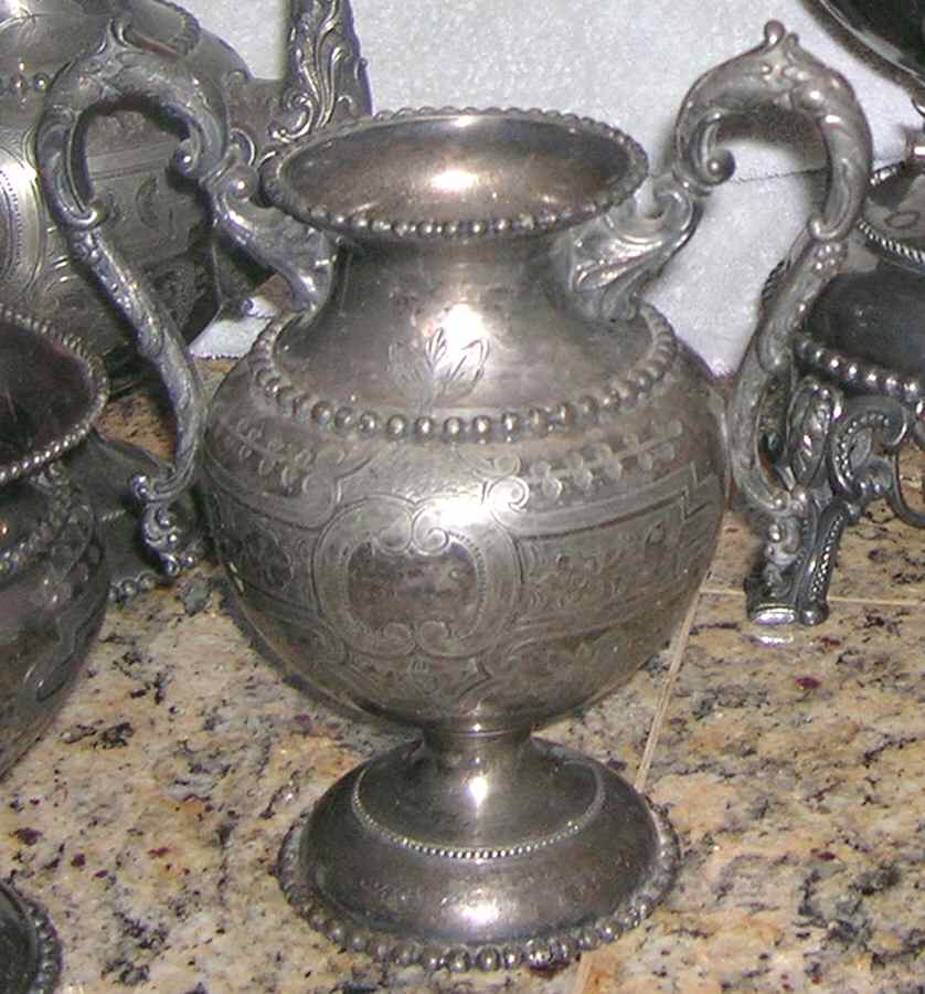 1835 (Silverplate, Hollowware) Sugar Bowl No Lid by Meriden Britannia -1