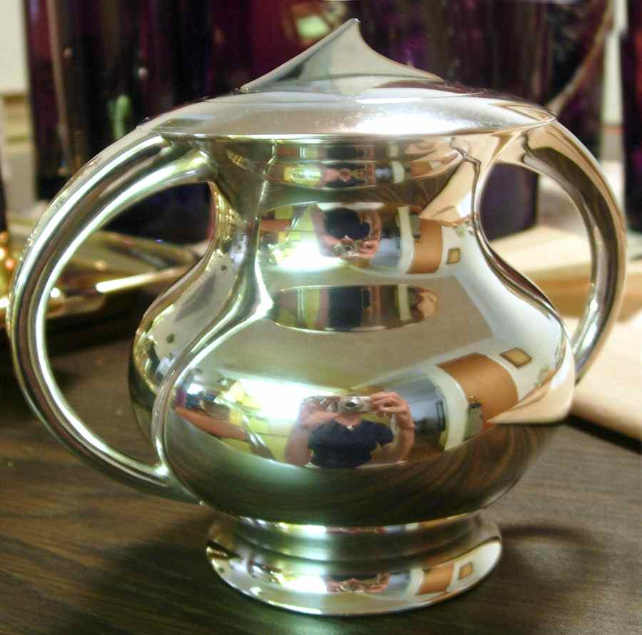 MIA5 (Sterling, Hollowware) Sugar Bowl & Lid by Miyata-1