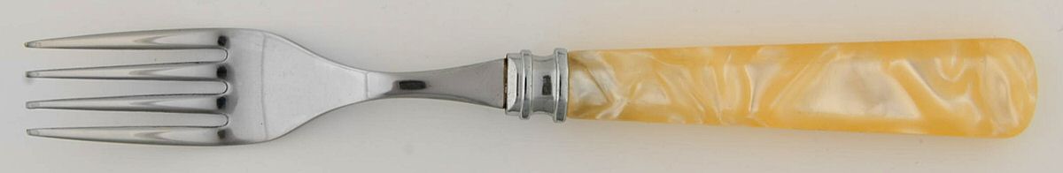 Plastic Handled-Ivory (Stainless) Fork by Mikasa-1