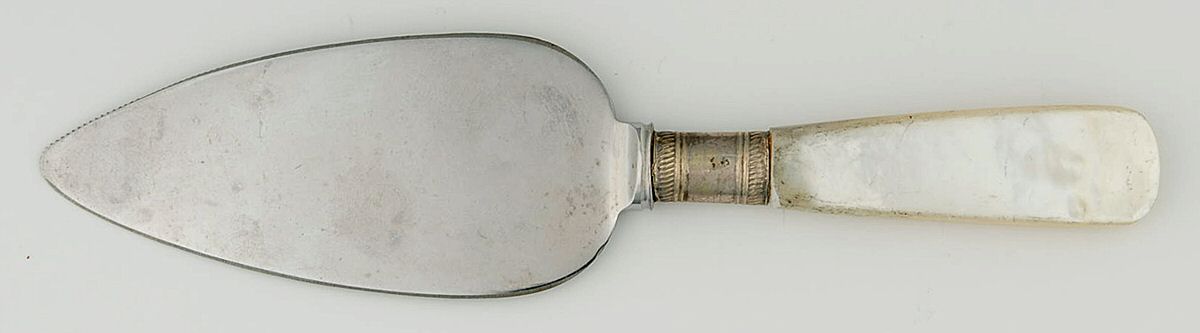 Pearl Handle Flatware 1 Pearl Handle Cheese Server by Marshall Field-1
