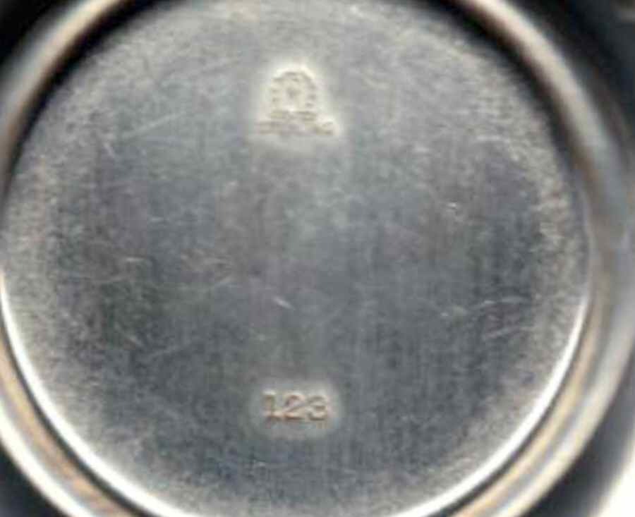 123 (Sterling, Hollowware) 3" Ashtray by Meriden Britannia -1