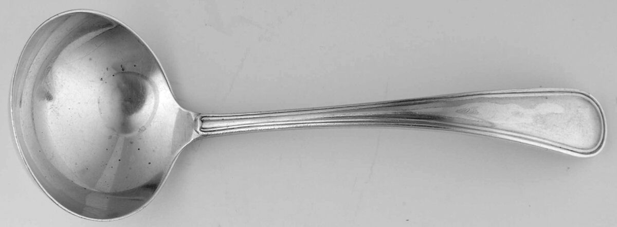 MWE31 (Sterling) Solid Piece Cream Ladle by Mappin & Webb-1